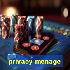 privacy menage